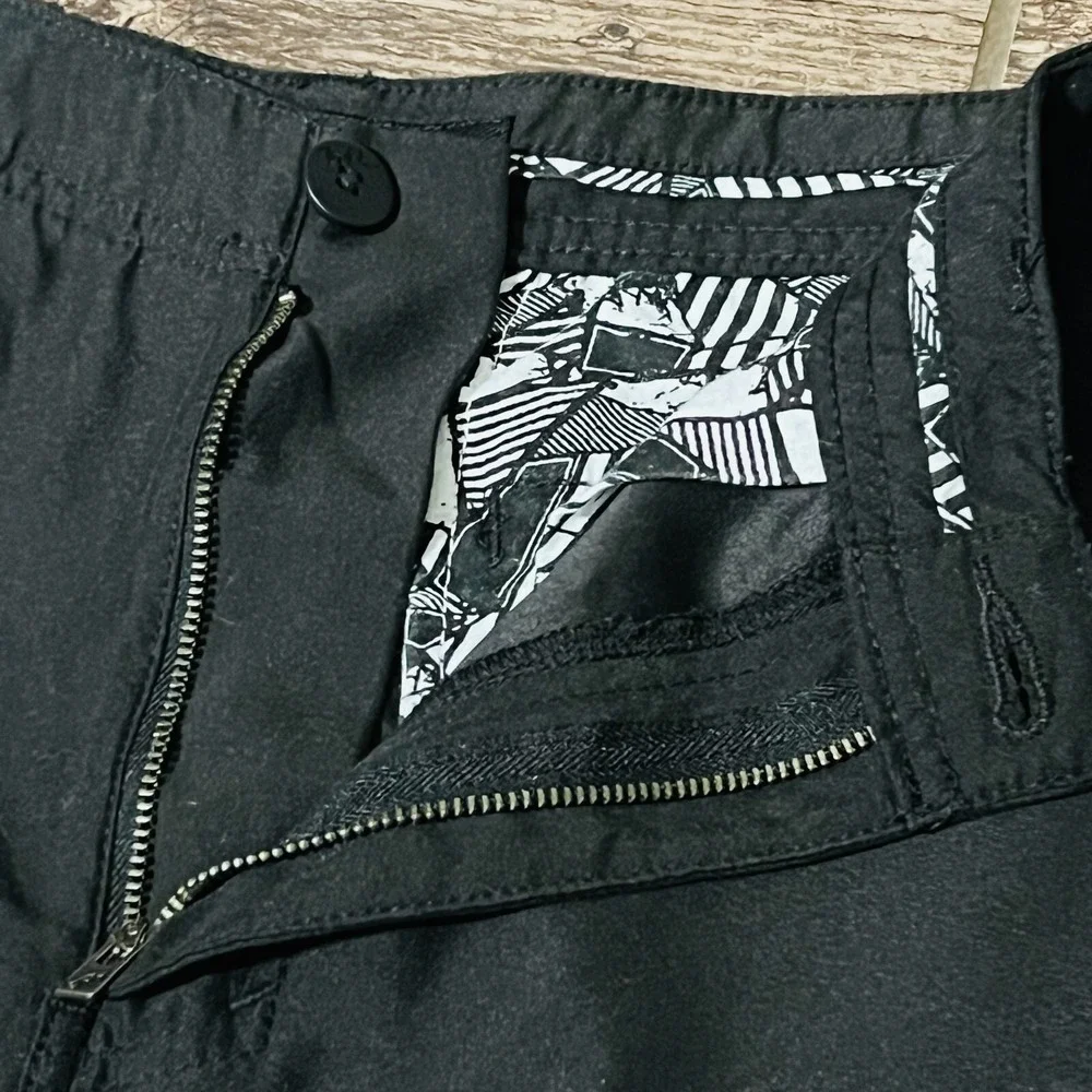 Tony Hawk Size 24 black Cargo Casual Shorts Outdoor Lightweight